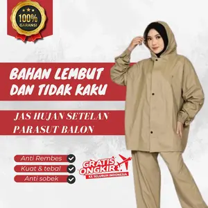 RAINCOAT Jas Hujan Dewasa Waterproof Sepeda Motor Tahan air