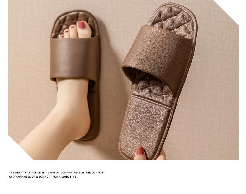 Product Introduction of New Folding Slippers Women's Indoor Slippers Home Non-Slip Eva Portable Travel Slippers 12