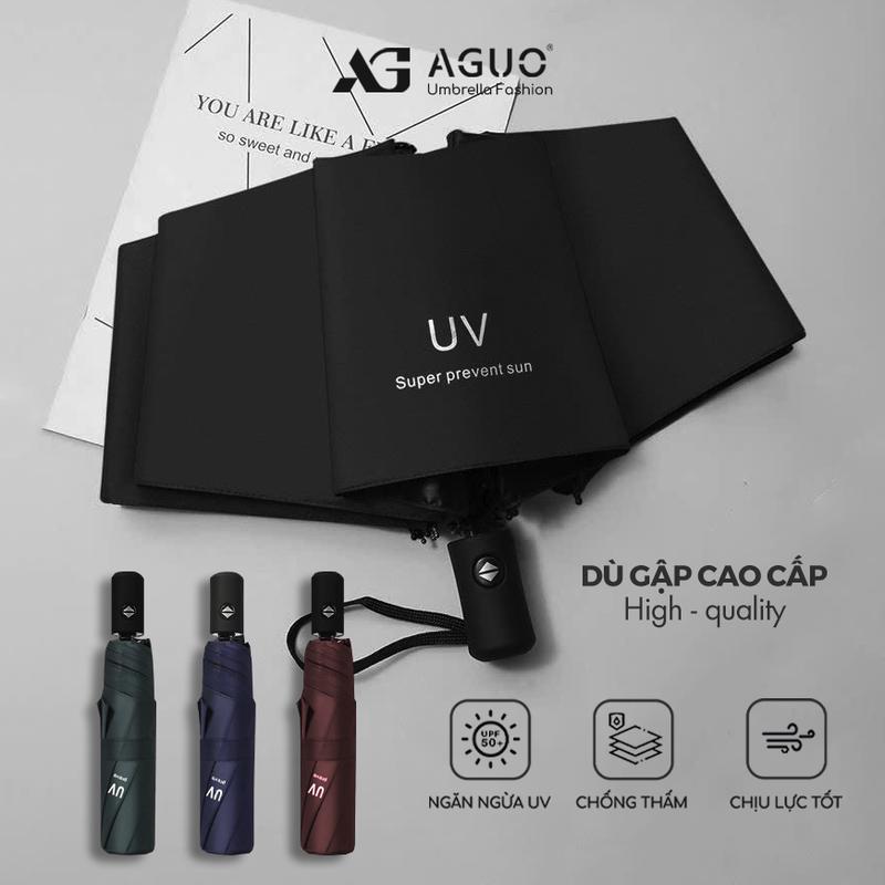 Ô dù che mưa nắng tự động gấp mở 8 nan,12 nan chống tia UV chống nước tốt - Ekiu Shop