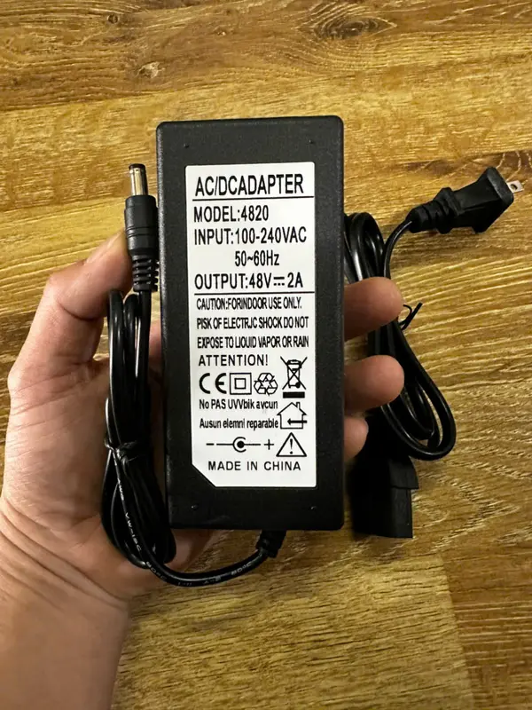 Bộ nguồn POE Switch và đầu ghi POE chính hãng 54V-1.2A hoặc 48V 2.0A 0