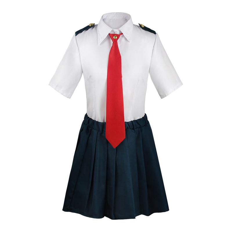 Product Introduction of Halloween Dress Up as My Hero Academia Tsuyu Asui Cosplay Outfit Womenswear Accessory Clothing Costumes Lingerie 9