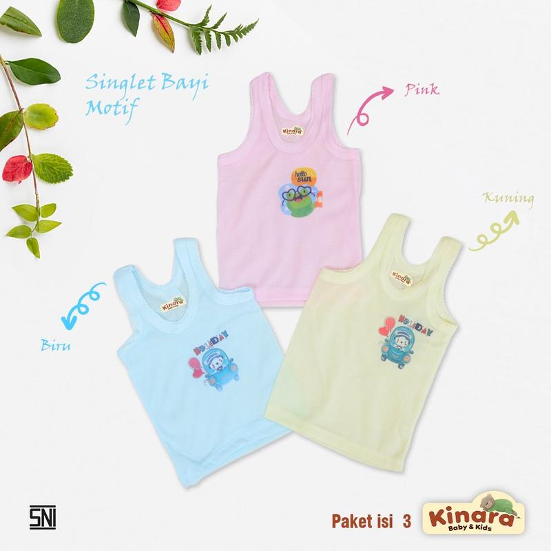 Product Introduction of Kaos Dalam Bayi Dan Anak Isi 6 Pcs/Singlet Bayi Dan Anak Karakter Cewek Cowok 2