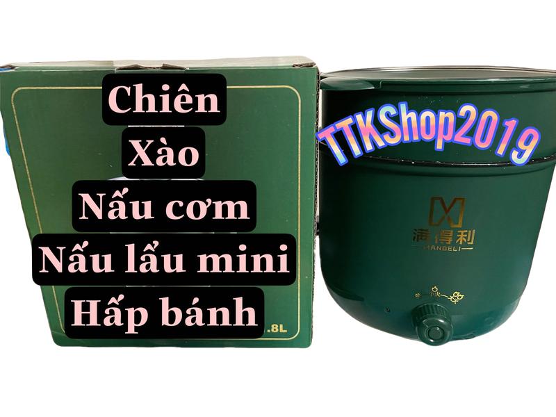 Nồi Điện 2 Tầng Đa Năng Tặng Kèm Khay Hấp ( Chiên, Xào, Nấu ăn, nấu cơm, nấu lẩu ) BH 12th TTKShop2019 Nồi Lẩu Nồi Lẩu Điện noidien mini noilaudien mini2 tang nồi nấu mì nồi  tự sôi n ồ il ẩ u thập cẩm nồi  lẩu nồi  lẩu