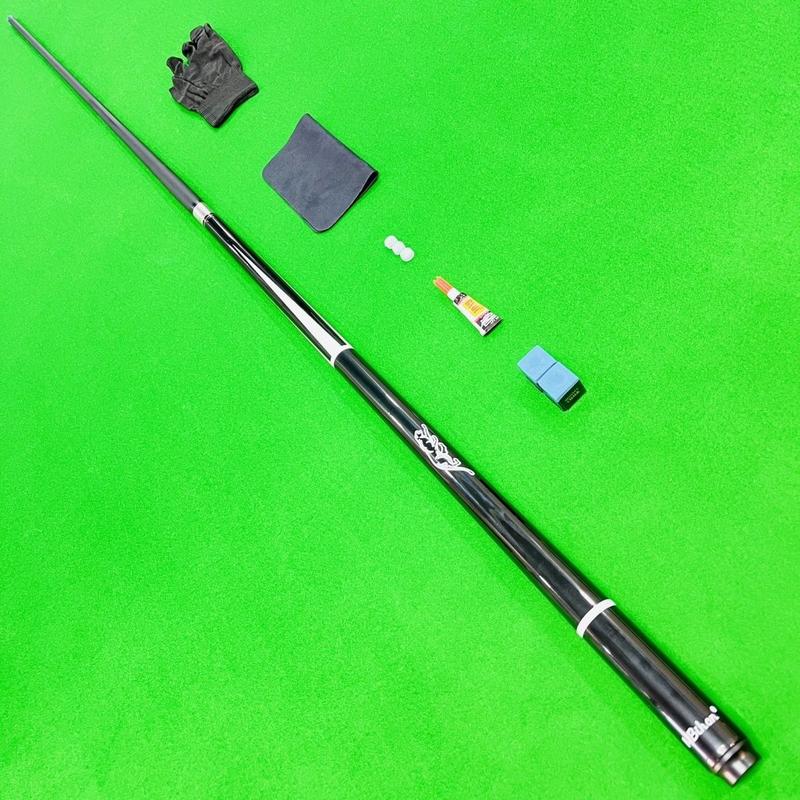 Product Introduction of New Upgrade Black Panther Black Technology Removable Split Carbon Billiard Cue Entry Level Snooker Small Medium Large Table Tennis 6