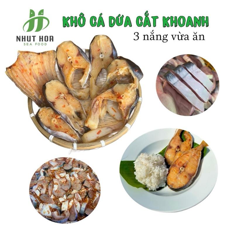Khô Cá Dứa Cắt Khoanh Mixx Tỏi Ớt Vị Cá Chiên Vừa ăn 3 nắng. Food Ship đi Bắc không được đi lâu khô hư