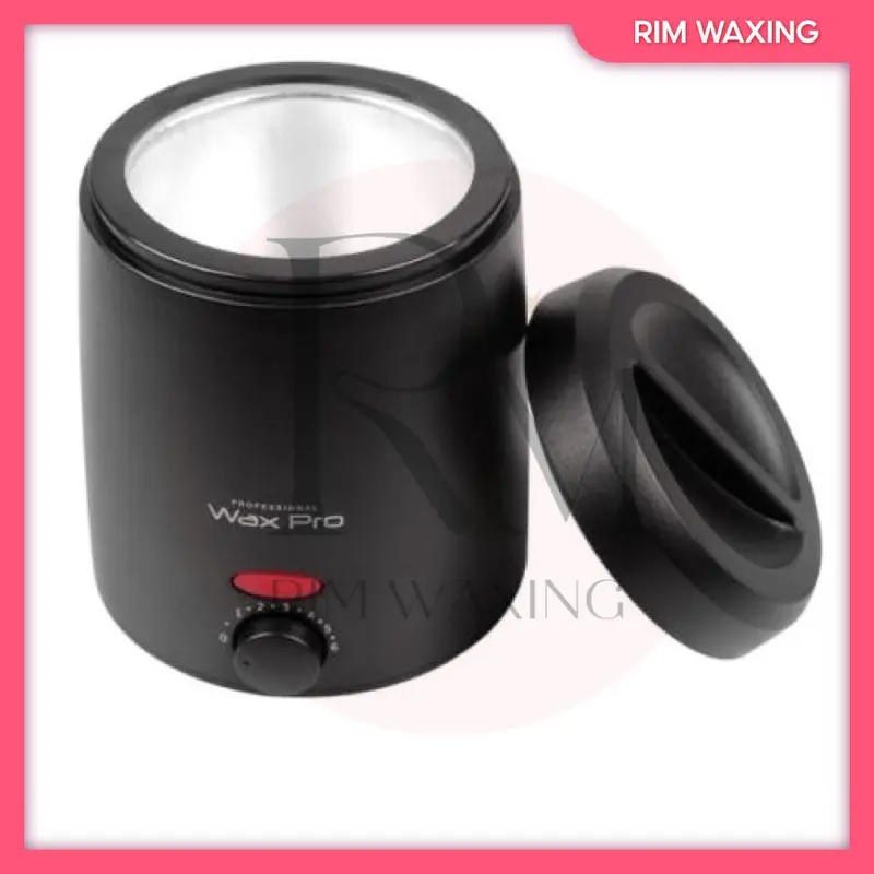 [CHE TÊN] Nồi Nấu Sáp Wax Lông Pro Mini 200 RIMWAXING Chống Dính Cao Cấp Lòng Nồi Có Lớp Silicon Tặng Kèm Que 1013 Women Cạo Râu 2