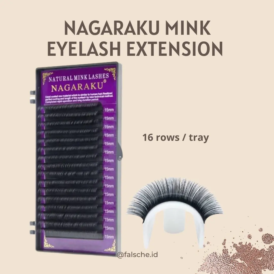 NAGARAKU MINK FOR EYELASH EXTENSION BULUMATA SAMBUNG