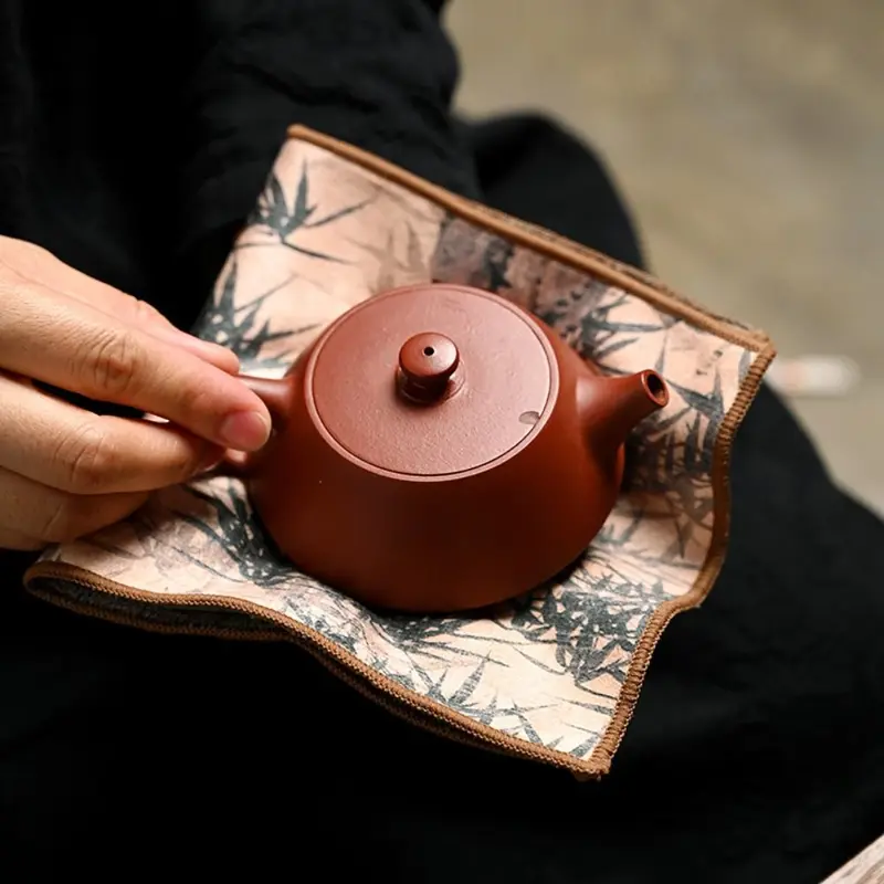 Vải lau, siêu thấm, khăn trà vẽ Trung Quốc, thảm lót Bàn đa công dụng, khăn trà dày, khăn ăn, dụng cụ làm sạch 7