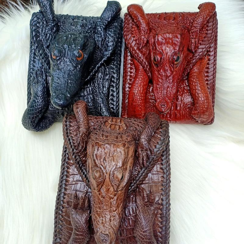  VÍ DA CÁ SẤU _NGUYÊN CON _ĐANG VIỀN THỦ CÔNG.. 