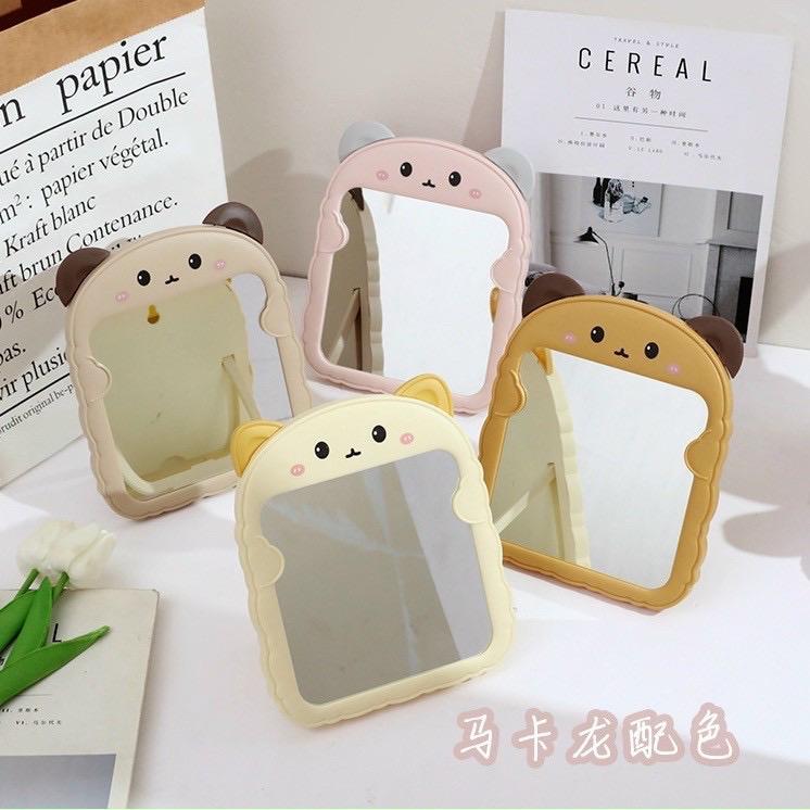 GƯƠNG ĐỂ BÀN TAI GẤU CUTE 4