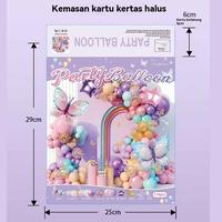 Gambar Vinnatsu 167PCS Christmas Decorations Dekorasi Natal Kupu-kupu Balon Rantai Set Balon Set Balon Multi-Warna Balon Set Garland Arch Untuk Pesta Ulang Tahun Anak Pernikahan Dekorasi - A-126PCS dari Vinnatsu Kab. Tangerang 2 Tokopedia