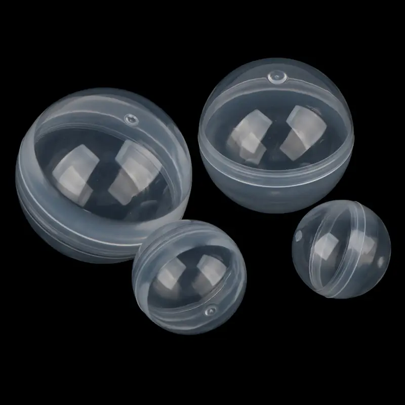Hộp Đựng Trong Suốt, 50 Cái, Có Thể Mở, Mờ, Đồ Chơi Viên Nang Nhựa, Bóng Bất Ngờ, Hộp Đựng Nhỏ Làm Mô Hình Đồ, [zfe] Toy