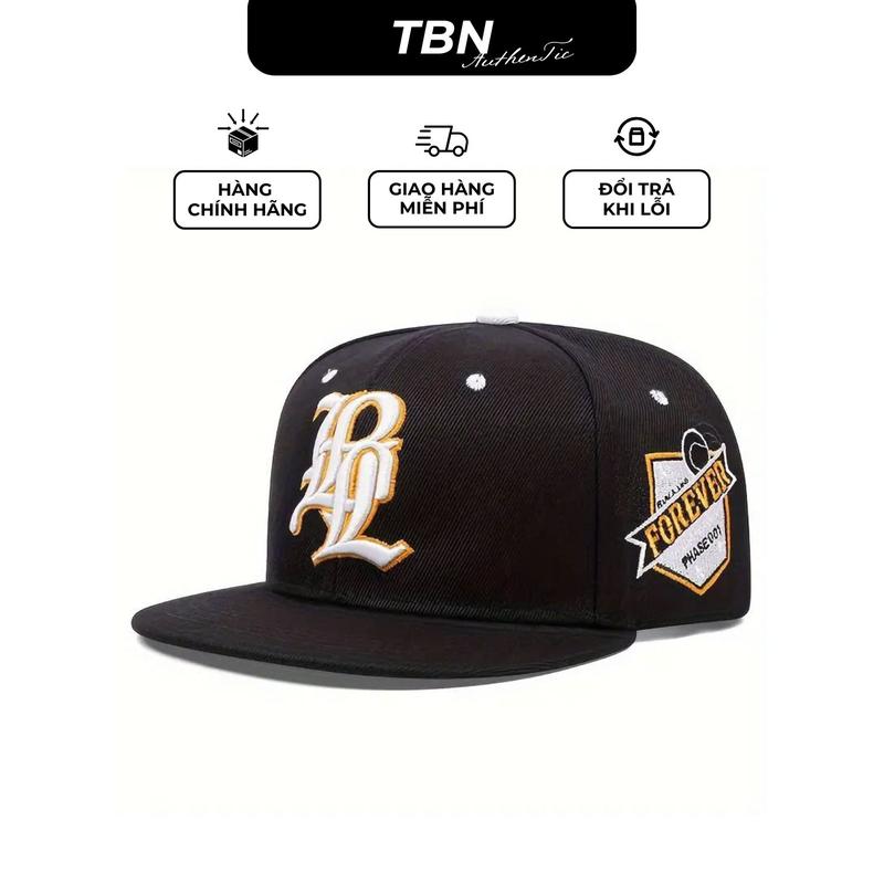 Mũ bít đuôi nữ nam chính hãng, Nón snapback LPL bít đuôi lưỡi trai phong cách hiphop