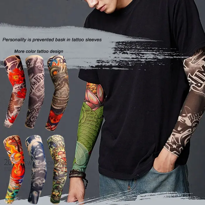 X☎T3 MANSET PRIA LENGAN PANJANG MOTIF TATTOO - MST 29 U㊛2Q