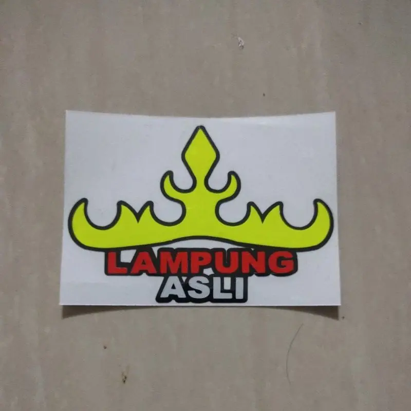 COD stiker cutting ASLI LAMPUNG singer KUALITAS TERBAIK TERMURAH Naziastiker 3