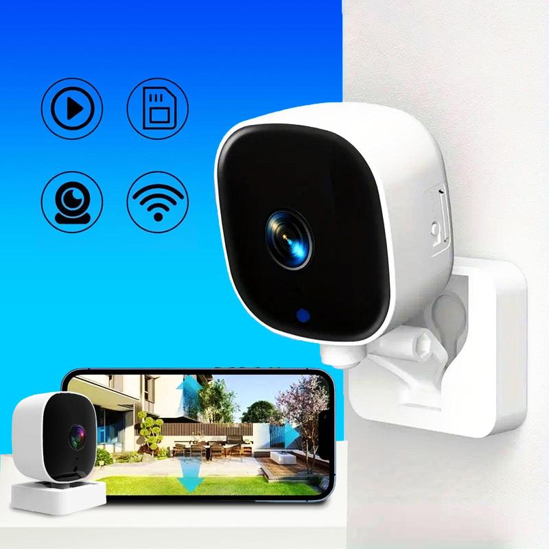 Product Introduction of Smart Home Security Camera, 2.4G WiFi Wireless Camera with Night Vision, Indoor Remote Camera, Portable Camera for Home Security, Camera Security 0