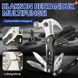 Temukan Palu Cakar Multifungsi Baru, Tang & Alat Lipat Kombinasi untuk Perbaikan Rumah, Berkemah & Aktivitas Luar Ruangan, Palu Portabel Serbaguna