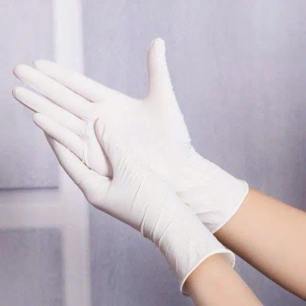 [SP TẶNG] Bao Tay Y Tế Không Bột - Chống Thủng, Dẻo Dai, Nhám, Xe Viền Cổ Tay - Làm Sạch Rửa Bát Cao Su