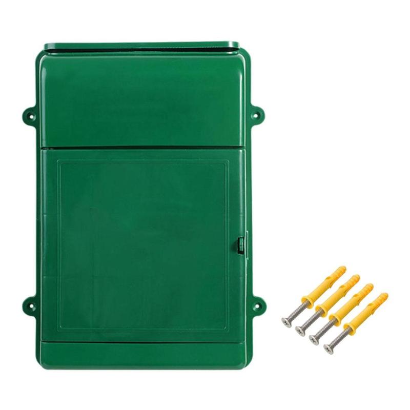 Hộp thư treo tường, đa chức năng, hộp thư, 13,5x10x2,7inch, hộp thư chữ cái, để giữ phong bì, báo, Nhẹ, Thích hợp để sử dụng trong nhà 8