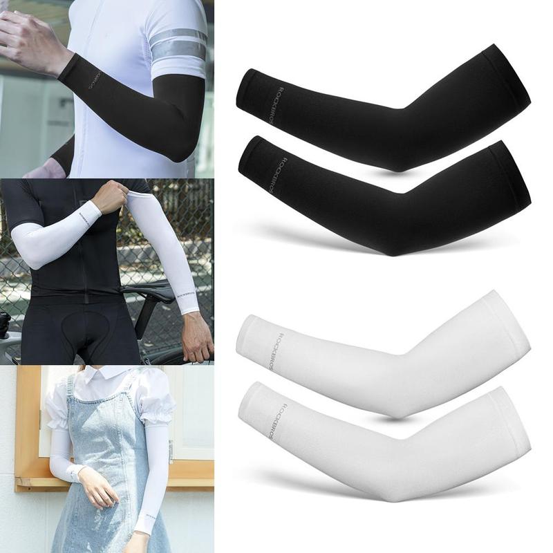 Product Introduction of Tay Áo Cánh Tay Lụa Lạnh 1 Cặp, Chống Nắng, Thoáng Khí, Nhanh Khô, Thích Hợp Cho Các Môn Thể Thao Ngoài Trời Và Đạp Xe, Che Cánh Tay, Dành Cho Nam Và Nữ 18