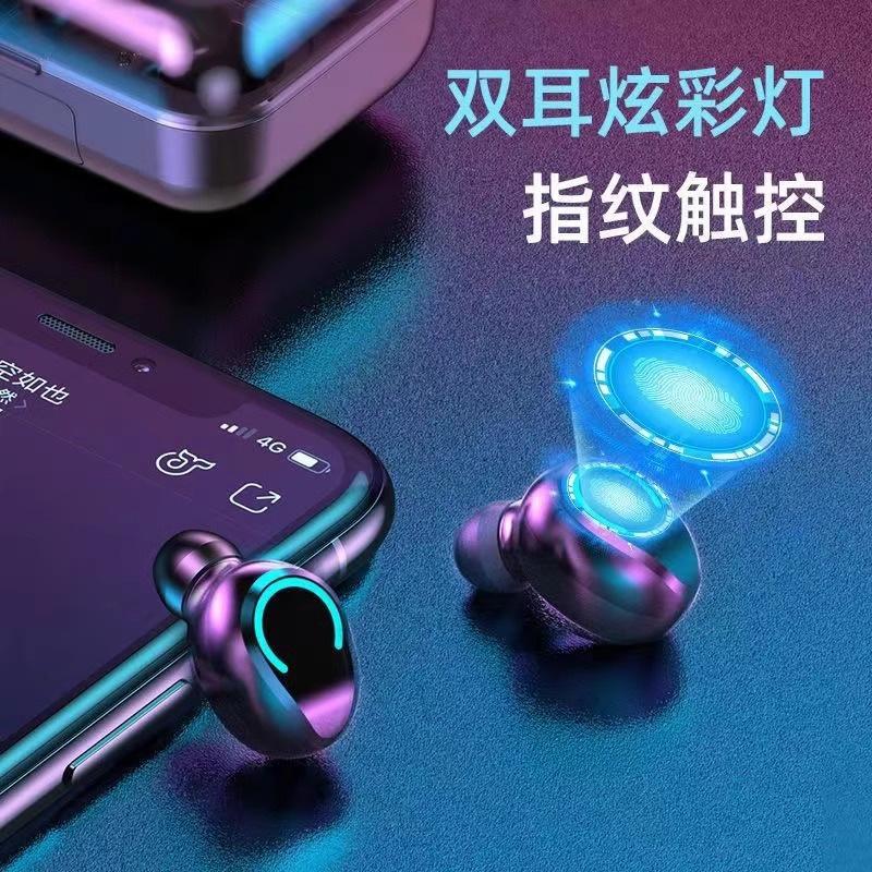 Tai Nghe Bluetooth Không Dây, Âm Thanh Chân Thực, Hai Tai, Giảm Tiếng Ồn, Trễ Thấp, Thích Hợp Cho Thể Thao, Chạy Bộ, Âm Nhạc, Trò Chơi, Thể Thao Điện Tử, Thời Lượng Pin Dài Earphone 2