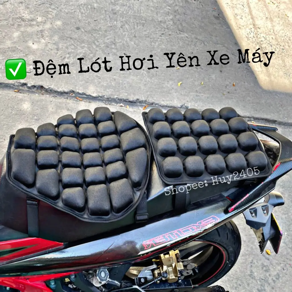 Đệm Lót Yên Xe Máy Đàn Hồi - Ngồi Cả Ngày Không Mỏi