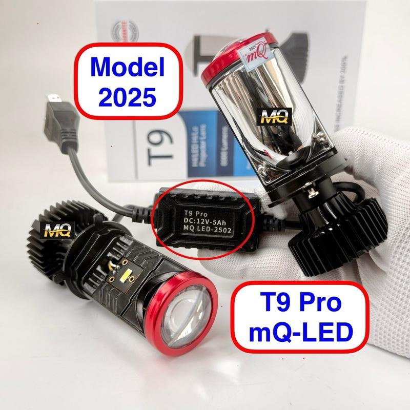 Đèn Pha Led Bi Cầu T9 Pro MQ-LED Cho Xe Máy Cắt Sáng Chống Chói M01B bi cầu mini