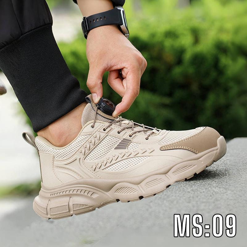 Giày bảo hộ siêu nhẹ chống đinh, chống trơn trượt, chống dập ngón, hàng chính hãng