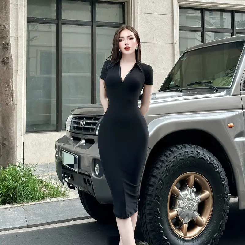 ĐẦM BASIC CÁ TÍNH HACK DÁNG YSU DRESS 2 MÀU 1