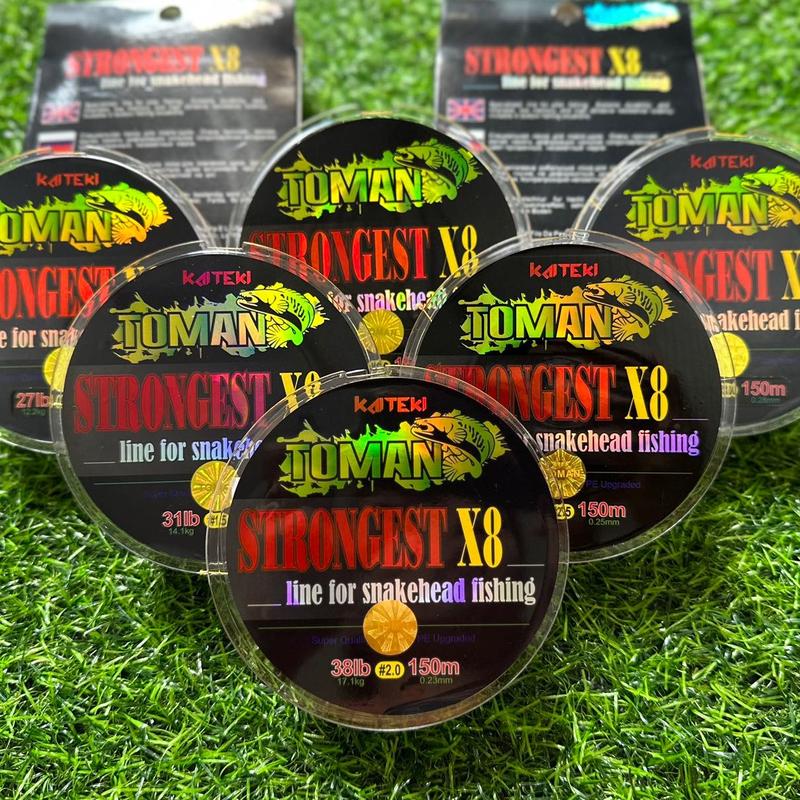Dây Dù Toman Dây PE Dây Câu Dai Bền Câu Lure Câu Cá