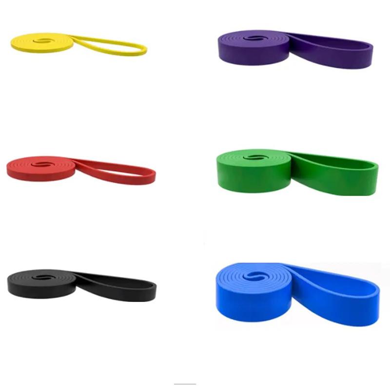 Multiple Color & Size High Elastic Resistance Band, Fitness Elastic Belt, Exercise Resistance Band, Yoga Fitness Equipment for Home Gym Workout, Gymtok 3