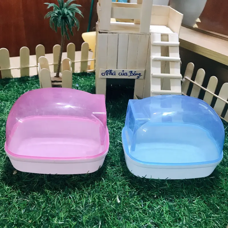 Nhà tắm Hamster size nhỏ, size to trong suốt 1