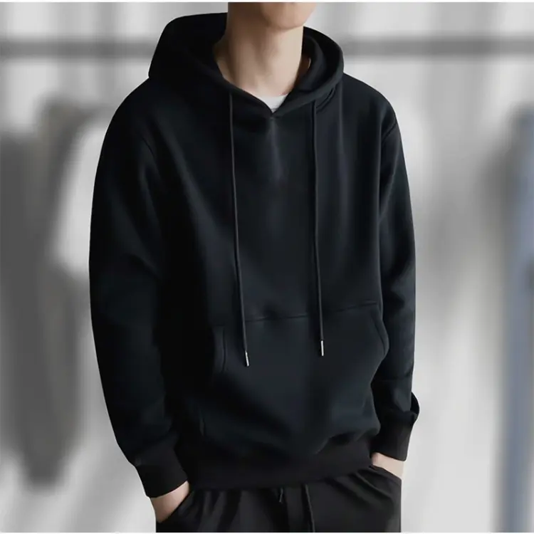 Áo Hoodie Nam, Thời Trang Phong Cách Hàn Quốc, Hàng Mới Về, Màu Trơn S5668, Quần Áo Nam, Áo Hoodie Thường Quân, Ari Menswear