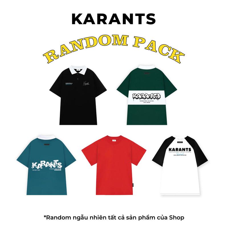 Karants Random Pack version 2.0 nhận được 1 Áo Thun hoặc Áo Polo Ngẫu Nhiên - PK08