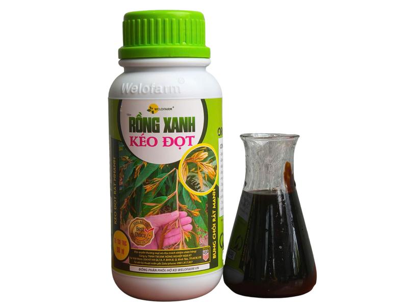 Phân Bón Hữu Cơ Cho Đất Trồng RỒNG XANH KÉO ĐỌT Giúp Kéo Đọt Nhanh – Bung Chồi Mạnh – Ra Đọt Sau 24-48h