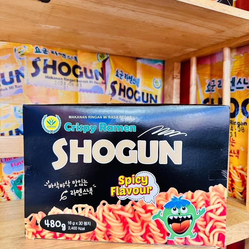  MỲ ĂN LIỀN SHOGUN VỊ CAY-HÀNG MỚI  1 THÙNG 30 GÓI  