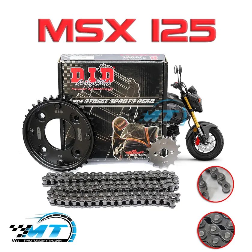 Nhông sên dĩa DID HDN xe Honda MSX 125cc Phụ Tùng