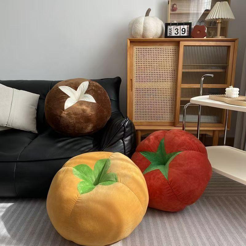 Đệm Sàn Nhồi Bông Cà Chua, Cùng Phong Cách Như Xiaohongshu, Búp Bê Sáng Tạo, Gối Sofa Phòng Khách Quà Sinh Nhật, Được Thu Thập Bởi 14k Người, Năm 2025 2