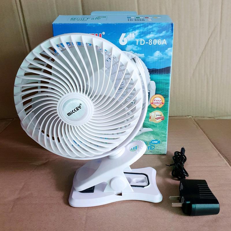 Quạt tích điện mickey TD 806