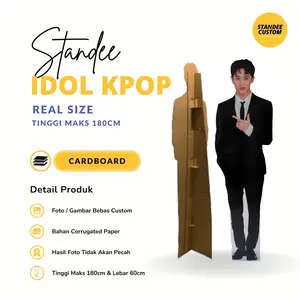 STANDEE CUSTOM REAL SIZE [Bahan Cardboard] Foto
