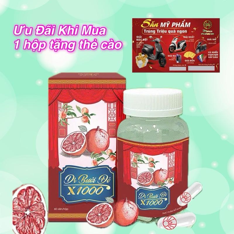 VITAMIN DR BƯỞI ĐỎ PHIÊN BẢN NÂNG CẤP CÓ TẶNG THẺ CÀO TRÚNG THƯỞNG 1