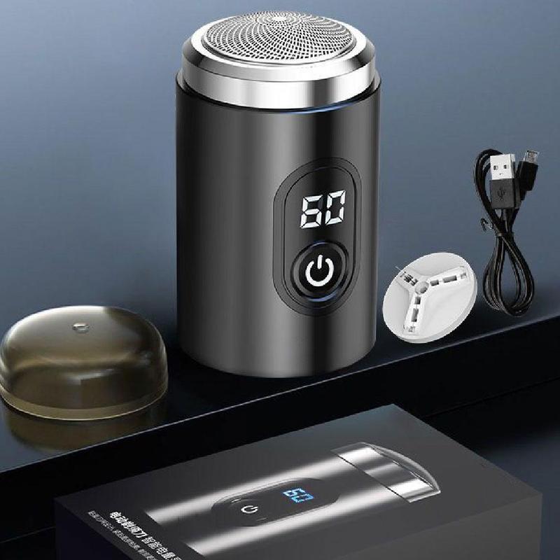 Product Introduction of Digital Power Display Mini Razor Car Travel Razor Portable Men's Razor 23