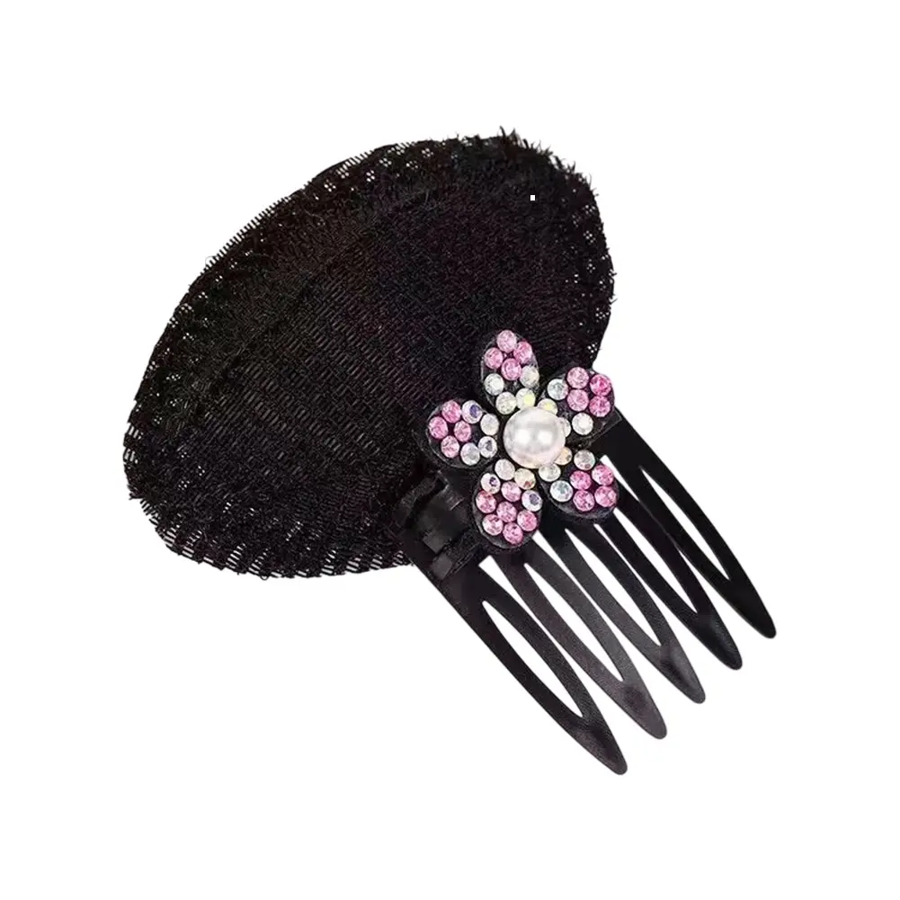 Invisible hair pad, lazy bangs, tidying up fluffy pad, hair dispenser, hairpin