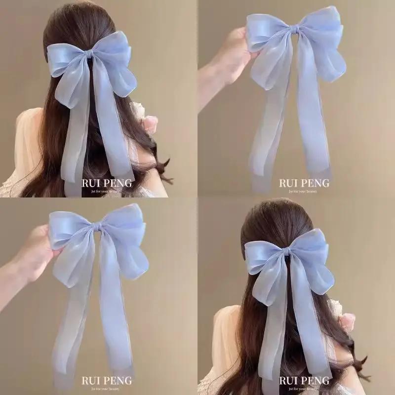 Klip Rambut Ikatan bentuk rama-rama Reben Ekstra Besar, Bulin, - TikTok ...