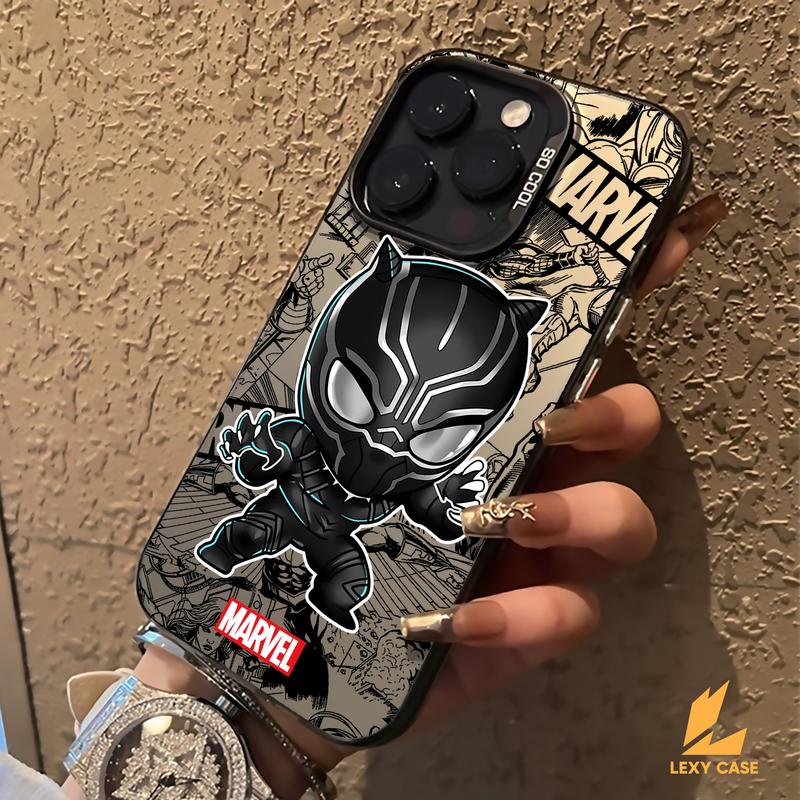IMD Case for Iphone SM453 Super Hero Premium Mate Hardcase Hybrid Hologram Silicon Polycarbonate Handphone Softcase 1