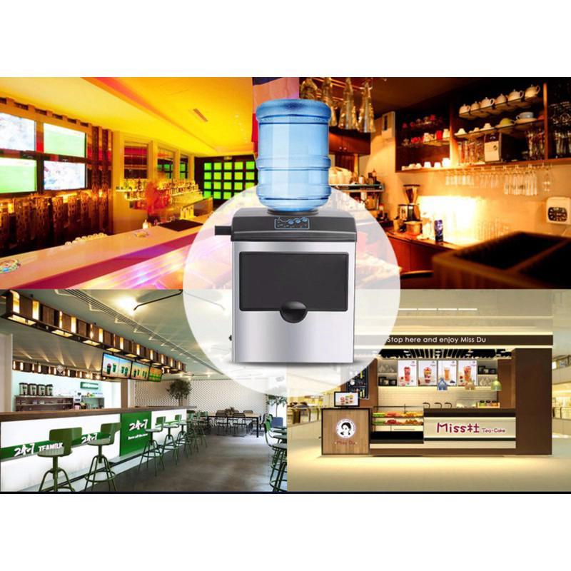 Máy làm đá viên tinh khiết Hicon 3 Size đá công suất 160w 25kg/Ngày 🔰EuroS Store🔰 1