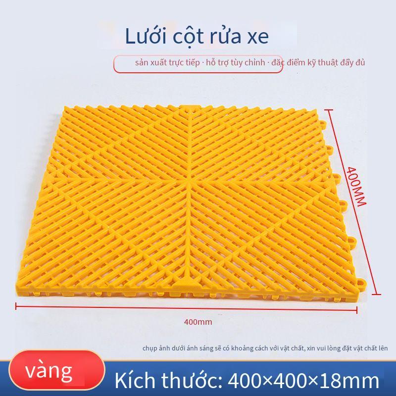 1,8 Cm Rửa Xe Phòng Sàn Lưới Tản Nhiệt Rửa Xe Miễn Phí Đào Rãnh Sàn Cống Nhựa Nối Vách Ngăn 4S Cửa Hàng Lưới Tản Nhiệt Miếng Đệm 5
