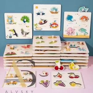 PUZZLE KAYU KNOB / WOODEN PUZZLE KNOB / PUZZLE KAYU BERGAMBAR