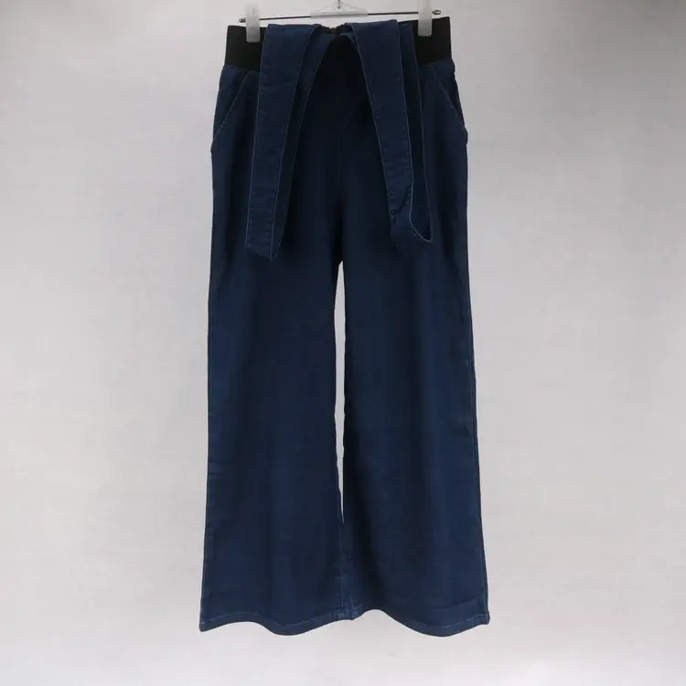 High Waist Women's Loose Wide Leg Denim Overalls Versatile Jumpsuit