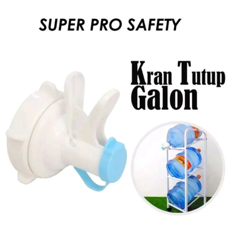 Kran Tutup Galon Holder / Stand Galon